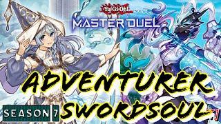 ADVENTURER SWORDSOUL NEW DECK ENGINE ADVENTURER TOKEN  YUGIOH MASTER DUEL