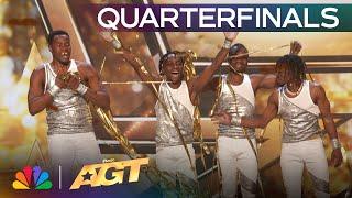 Hakuna Matata Acrobats Receives The GOLDEN BUZZER From Sofia Vergara  Quarterfinals  AGT 2024