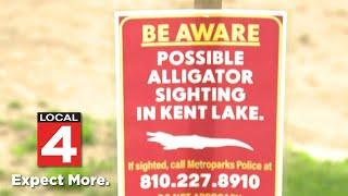 Possible alligator sighting reported at Oakland County lake