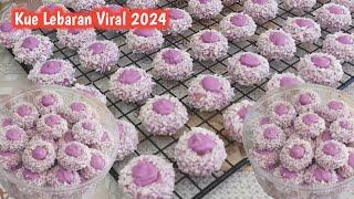 PANTESAN VIRAL KUE CANTIK INI TERNYATA MEMANG ENAK BANGET BELUM LEBARAN SUDAH LUDES