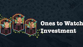 FIFA 20 ONES TO WATCH INVESTMENTS