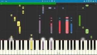 Kiss - Rock and Roll All Nite - Piano Tutorial - How to play - Synthesia