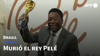 URGENTE Murió la leyenda del fútbol Pelé  AFP