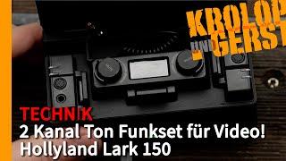 2 Kanal Ton Funkset für Video - Hollyland Lark 150  Krolop&Gerst