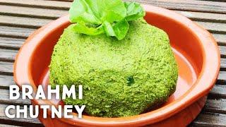 Brahmi leaves Chutney  How to cook easily Brahmi leaves   Timare chutney