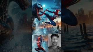 Spider-Man versus Venom fight  superhero best WhatsApp status #shorts #SpiderMan #Venom #trending