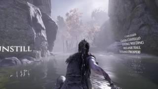 Hellblade Senuas Sacrifice Creepy opening credits sequence