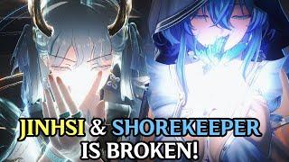 SHOREKEEPER & JINHSI PREMIUM TEAM  CROWNLESS LV100  WUTHERING WAVES