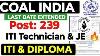 COAL India ITI Diploma Jobs Vacancy  Coal Mining Industrial Trainee Jobs VacancyNLC Recruitment