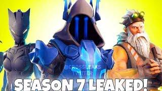 Fortnite Season 7 Battle Pass Skins LEAKED.. Tier 100