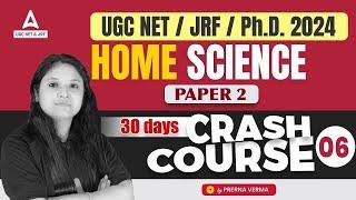 UGC NET Home Science Crash Course #6  Home Science by Prerna Maam