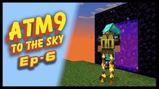 Jetpacks and Nether MisAdventures  ATM 9 To the Sky  Ep6