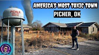 Picher Oklahoma Americas MOST TOXIC GHOST TOWN  Then and Now 4K