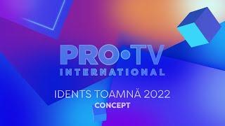 PRO TV Internațional - Idents autumn 2022 Concept