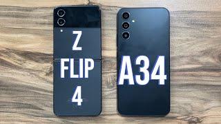 Samsung Galaxy Z Flip4 vs Samsung Galaxy A34