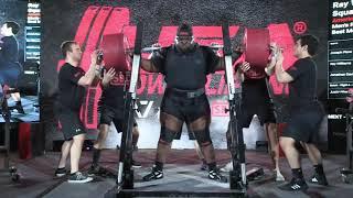 Ray Williams Raw Squat World Record 490kg1080lbs