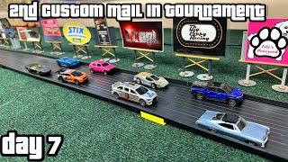 DIECAST CARS RACING  2ND CUSTOM MAIL IN TOURNAMENT  DAY 7