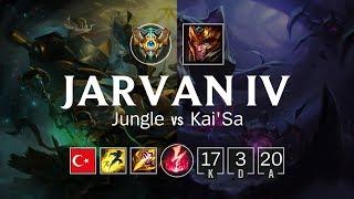 Jarvan IV Jungle vs KaiSa - TR Challenger Patch 8.7