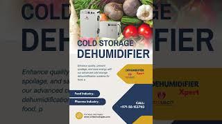 Optimal Humidity Control Dehumidifiers for Cold Storage Solutions  #dehumidifier #ctrltech4u