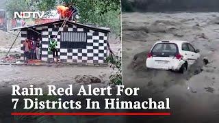 Weather Updates Heavy Rain In Mandi Kullu In Himachal Pradesh
