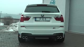 BMW X3 F25 - 30l 225kW - FOX Sportauspuffanlage