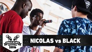 Nicolas RS vs BlackBA 4ª de final - Duelo de MCS Nacional 2016 - 201116