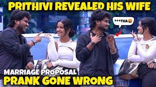 **thaHer Brother Scolded PrithiviMarriage Proposal Prank Gone Wrong @Nellai360