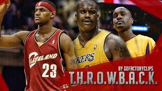 Shaquille ONeal & Gary Payton vs Lebron James Battle Highlights 2004.02.04 Lakers at Cavaliers