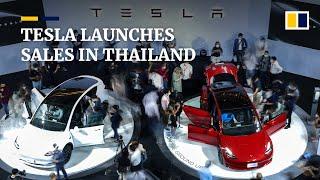 Tesla launches sales in Thailand heating up electric vehicle competition