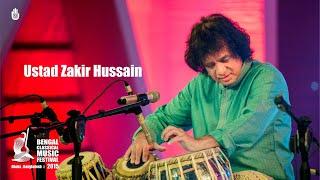 Ustad Zakir Hussain at Bengal Classical Music Festival 2015