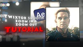 Smooth Twixtor Zoom In & Zoom Out Tutorial  After Effects Guide