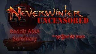 Neverwinter Module 15 Systems Reddit AMA Summary