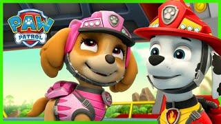 Marshall and Skye Rescue Knights & More  PAW Patrol Compilation  Cartoons for Kids