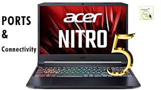 Ports and Connectivity on Acer Nitro 5 2023 Model with Type C and HDMI