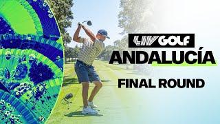 LIV GOLF ANDALUCIA  FINAL ROUND  JULY 14 2024