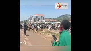 Marsabit residents join in the nationwide #RejectFinanceBill protests