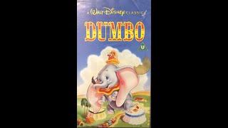 Closing to Dumbo UK VHS 1990