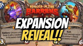 EXPANSION REVEAL Forged in the Barrens New Cards