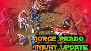 Jorge Prado Injury Update After Huge Crashe in Maggiora  And Mentioning Mistakes.