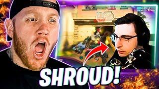 TIMTHETATMAN REACTS TO SHROUD BEING A HUMAN AIMBOT...