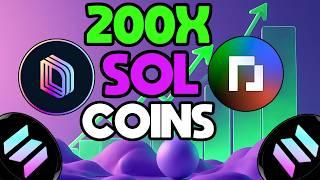 TOP 5 SOLANA CRYPTO ALTCOINS TO 200X BY 2025 BULL RUN INCOMING