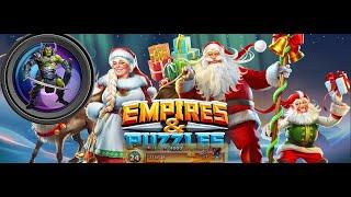 ОБЗОР ДЕРЗКИЙ КЛЫК 24 ЭТАП ИСПЫТАНИЕ САНТЫ продвинутый Empires puzzles Empires&Puzzles 4к и36