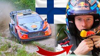 WRC Rally Finland 2024  Esapekka Lappi & Elfyn Evans - PET Test Flat Out Jumps