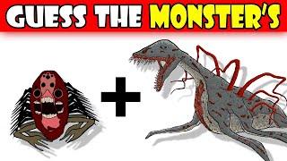  Guess The MONSTER By EMOJI & VOICE  Zoochosis Horror Game  Spider Virus + Seals Monster