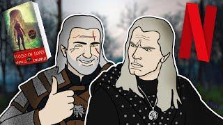 BookGame Geralt Meets Netflix Geralt