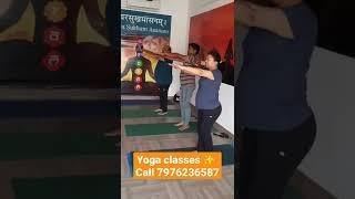 Raise your kiks at yoga classes ️ Call to join 7976236587