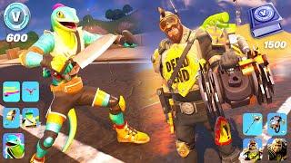 Chapter 5 Season 4 Skin Packs GAMEPLAY Fortnite Lizzik & Scrapper Kyle