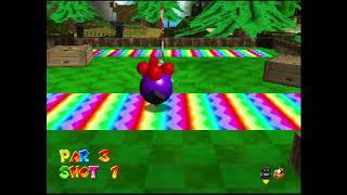 TAS N64 Golf with Your Mario maximum score by DyllonStej in 0056.13