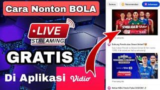 Cara Baru 2023 Nonton BOLA Live Streaming Gratis di hp Android