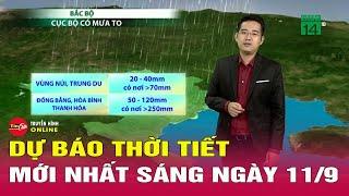 Dự báo thời tiết mới nhất sáng 119 Lũ sông Hồng tại Hà Nội lên báo động II có thể sắp đạt đỉnh